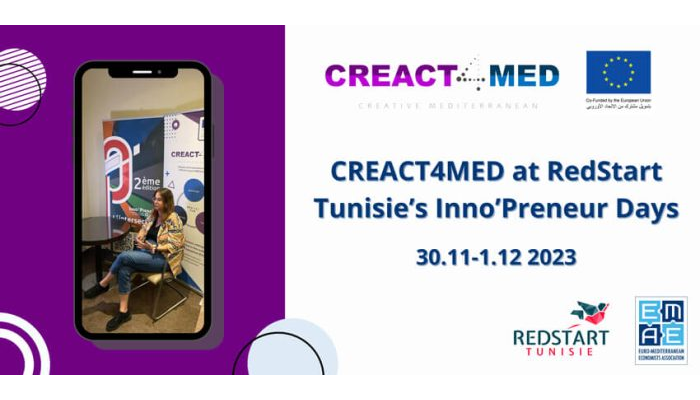 CREACT4MED at the RedStart Tunisie Inno