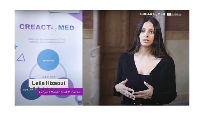 CREACT4MED – Interview with Leila Hizaoui from Minassa – INCO Tunisia