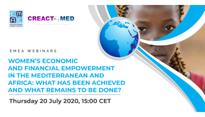 EMEA webinar “Women’s Economic and Financial Empowerment in the Mediterranean and Africa”